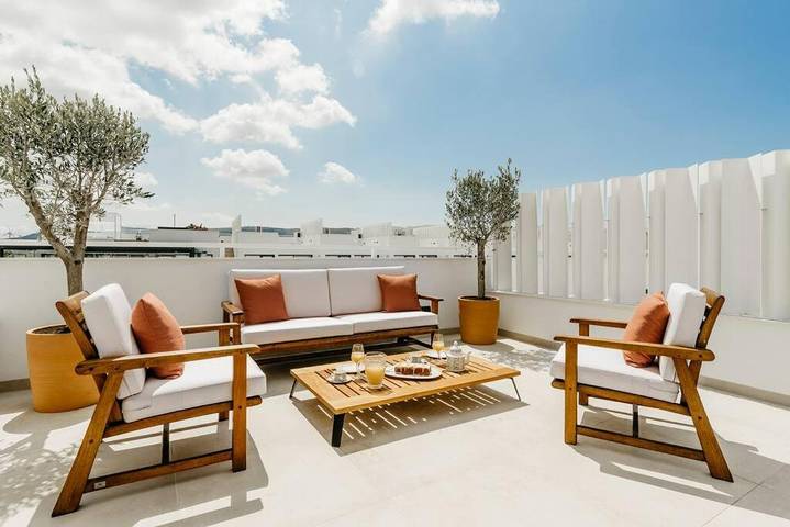 Holiday rental for 8 people, with Terrace and Pool as well as View in Zahara de los Atunes