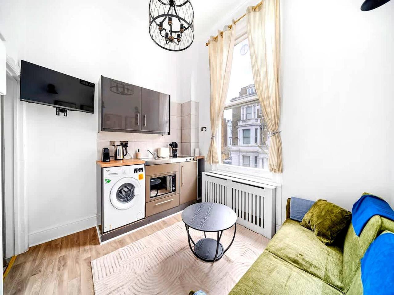 Ganze Wohnung, Modernes 1-Zimmer-Apartment in Groß-London in Hammersmith und Fulham, London