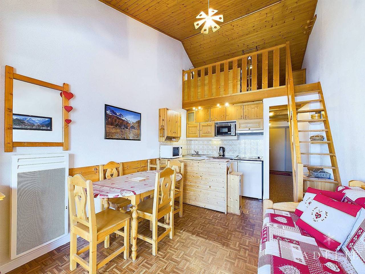 Appartement de vacances entier, Charmant Appartement Idealement Situe in La Rosière, Montvalezan
