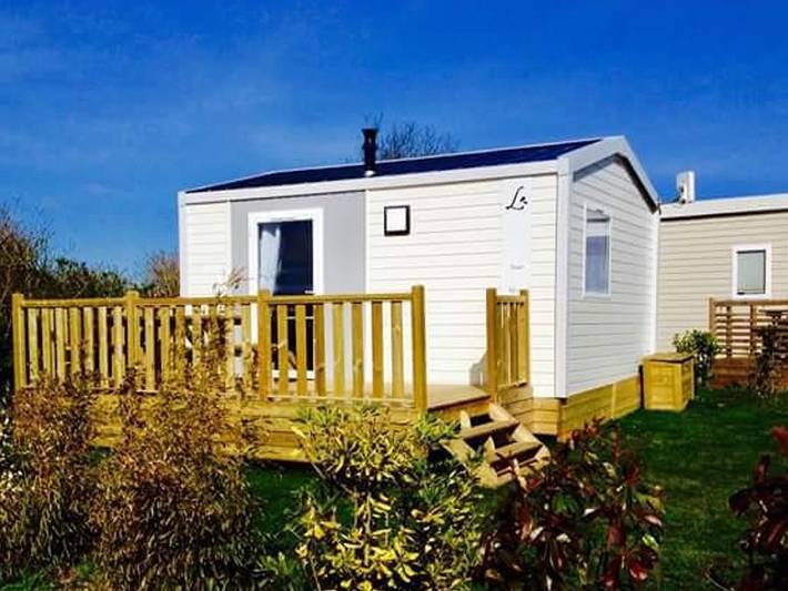 Camping Lizoé - Entre pierres et mer - Mobilheim 2 personen - 18m² in Pont-Croix, Quimper und Umgebung