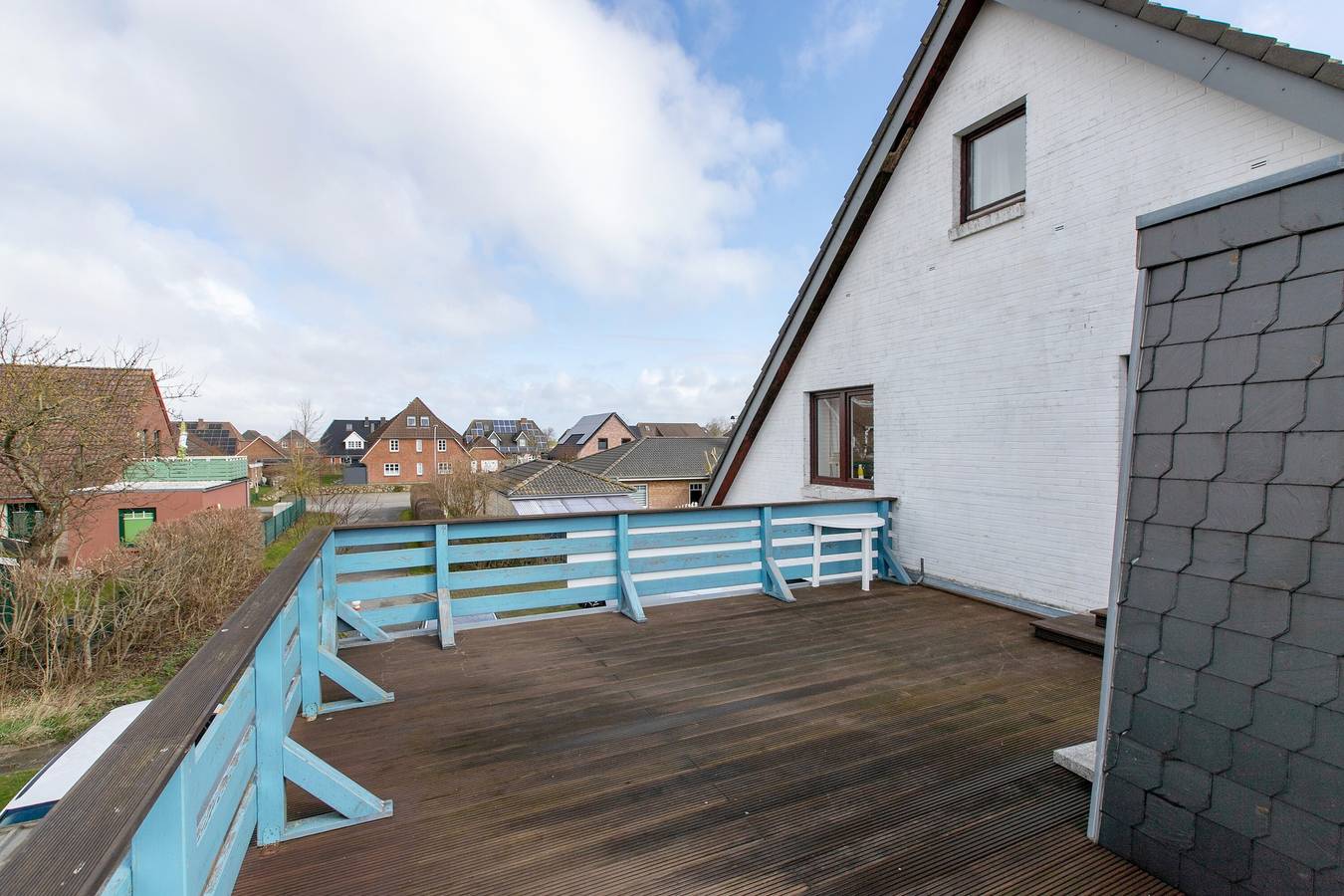 Ganze Wohnung, Apartment 'Fewo 4 Langeneß' mit Terrasse, Gemeinschaftsgarten und Wlan. Platz für bis zu 3 Gäste in Dagebüll, Nordseeküste