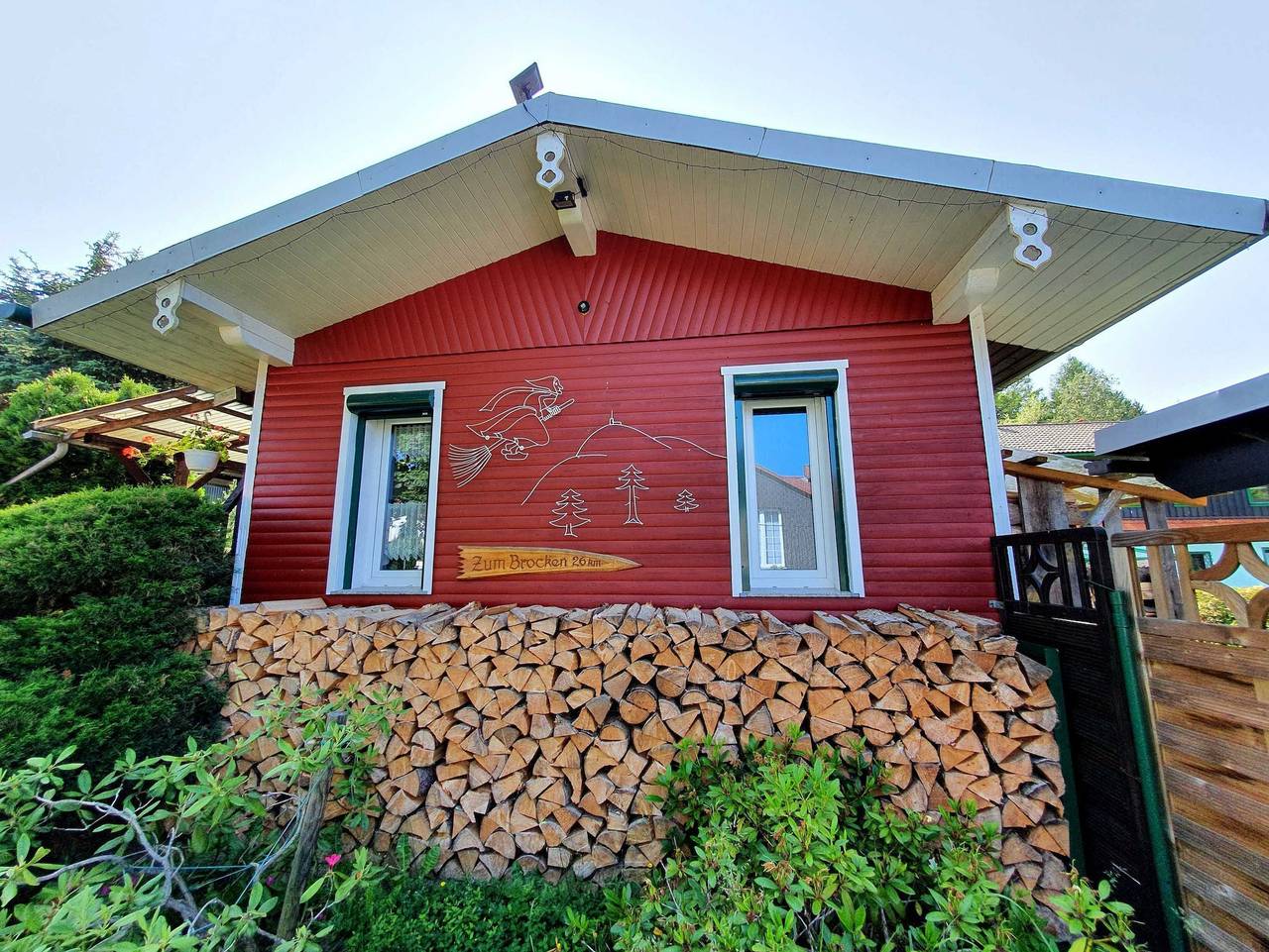 Ganze Ferienwohnung, Ferienbungalow Zum Brocken in Trautenstein, Harzvorland