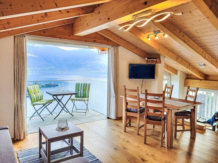 Appartement entier, Cà dal Non in Ronco sopra Ascona, Alpes tessinoises