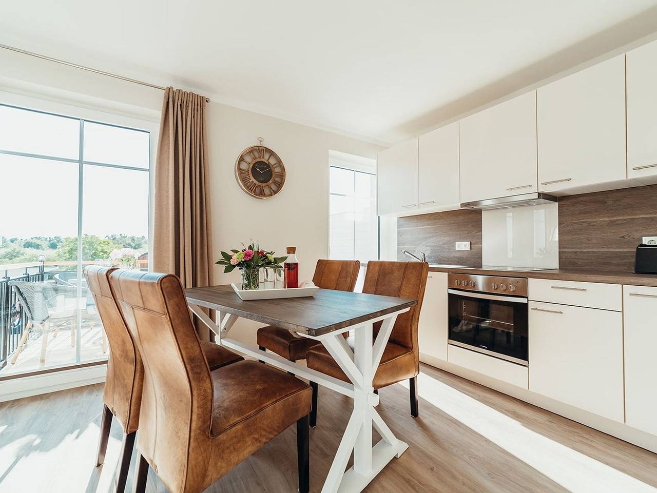 Ganze Ferienwohnung, Villa Ocean View - View 7, 2 Zi., 41m², Eg Balkon in Haffkrug, Ostholstein