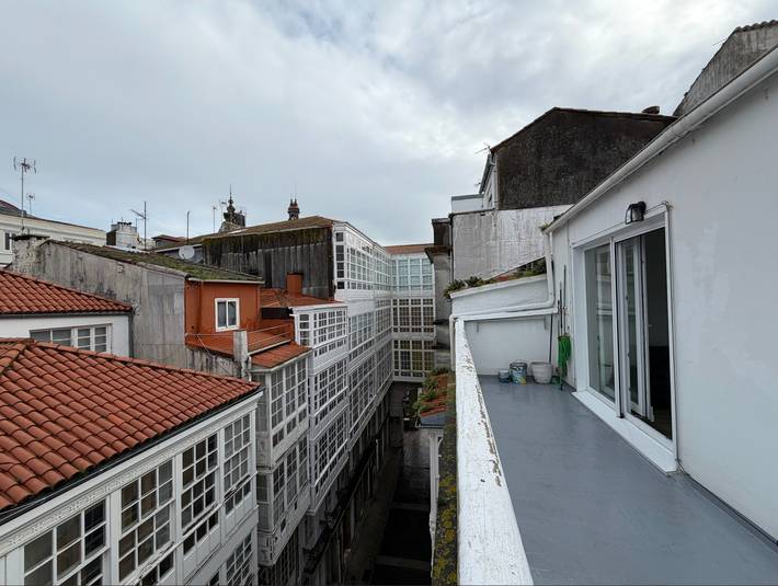 Apartamento vacacional entero, Apartamento de vacaciones para 4 personas con balcón in La Coruña, Costa de Galicia