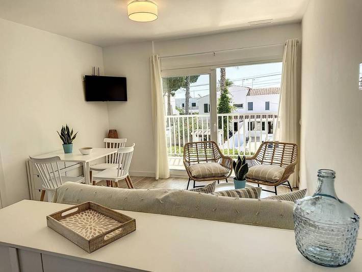 Apartamento para 4 personas, con Balcón y Terraza en Ses Salines (Menorca)