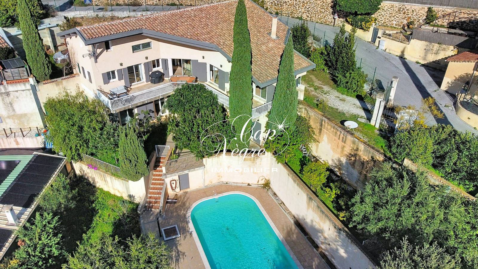 Villa 6 chambres, classée 4 étoiles pour 12 pers avec piscine, vue mer au Canadel in Rayol-Canadel-sur-Mer, Region de Draguignan