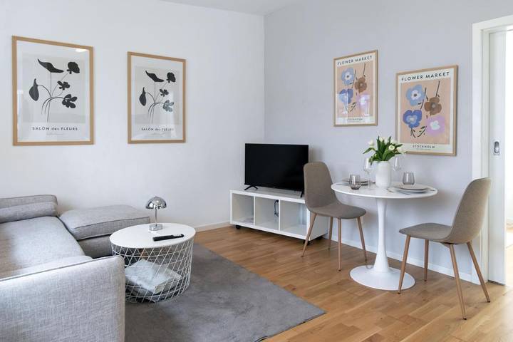 Ferienwohnung für 4 Personen, mit Terrasse und Ausblick in Bamberg