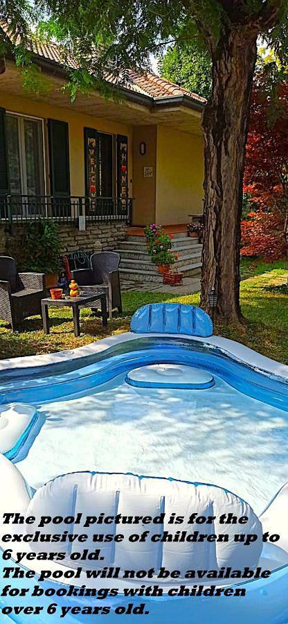 Location de vacances pour 10 personnes, avec vue sur le lac et jardin, animaux acceptés à Merone - 3