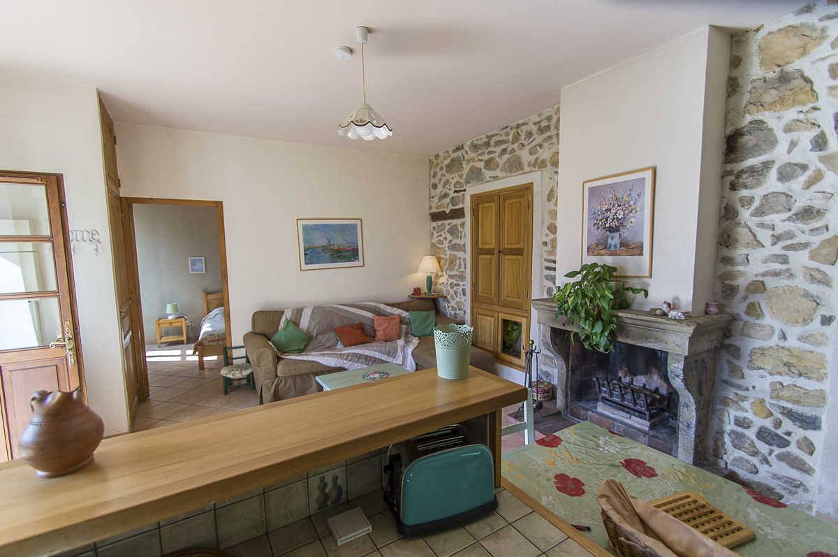 Casa de huéspedes para 5 personas con terraza in Veurey-Voroize, Parc naturel régional du Vercors