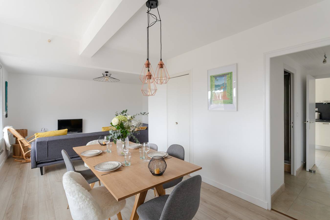 Appartement entier, Le Ballast - Appt à Dinard avec balcons et garage in Dinard, Région de Saint-Malo