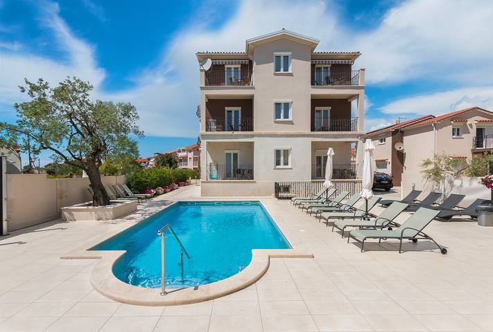 Appartamento per 3 persone, con piscina e terrazza in Istria