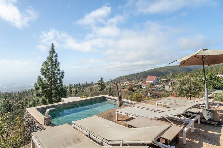 Ferienhaus für 3 Personen, mit Whirlpool und Garten auf Teneriffa