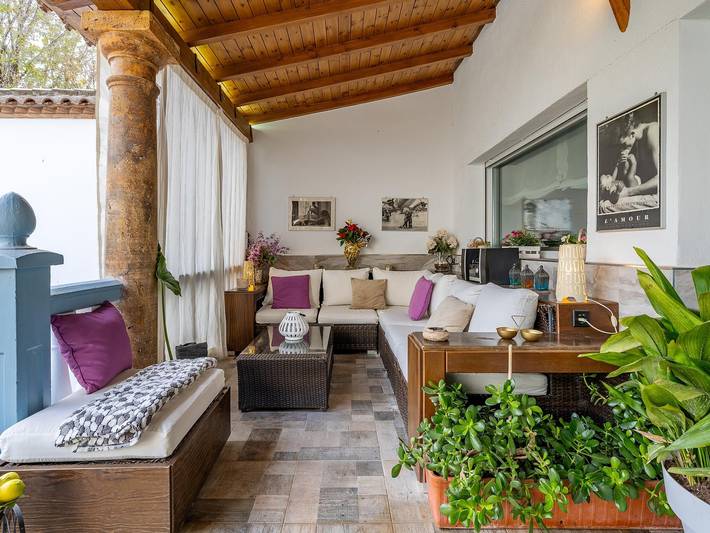 Casa rural para 15 personas, con Jacuzzi además de Terraza y Jardín en Valderrubio - 4