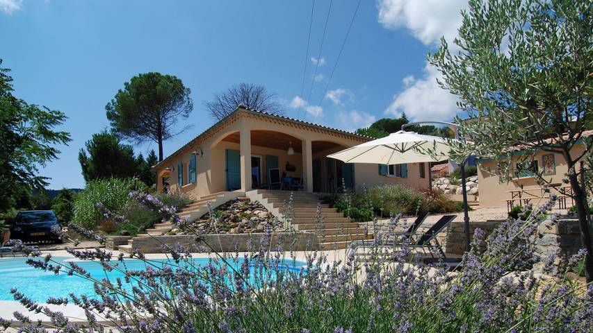 Gîte pour 6 personnes, avec piscine à Anduze