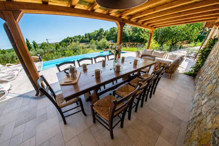 Villa für 8 Personen mit Garten in Parrano, Perugia Provinz