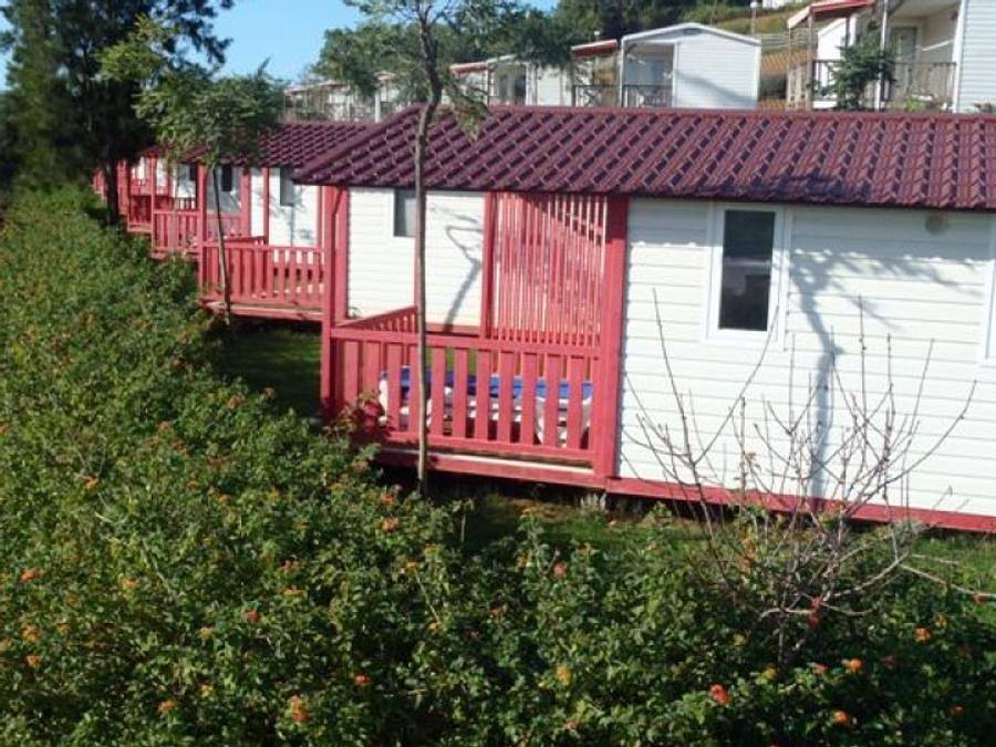 Camping Orbitur Valverde - Bungalow 2 personen - Atlantico 2 Pers, 21m2, 2 Zimmer, 1 Schlafzimmer in Luz, Faro Distrikt