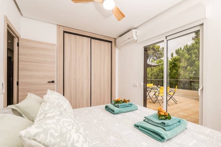 Ferienwohnung für 2 Personen, mit Balkon und Terrasse sowie Pool in Moraira - 3