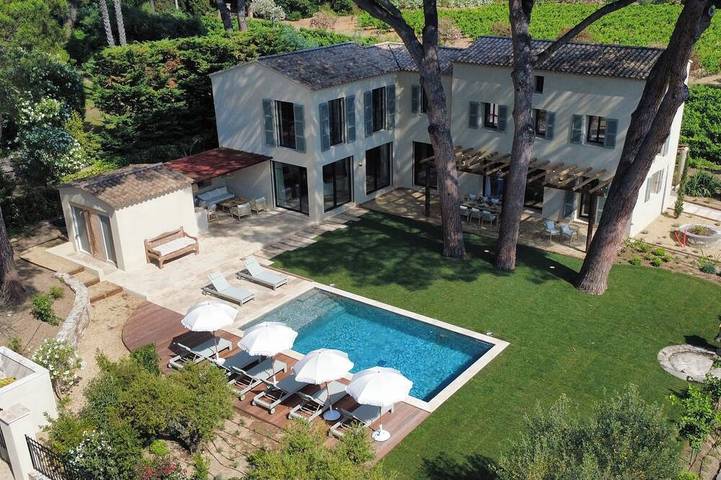 Ferienhaus für 8 Personen, mit Terrasse und Garten in Saint-Tropez