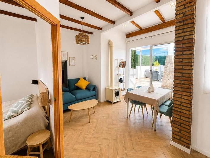 Gîte pour 4 personnes, avec balcon dans Benimaclet
