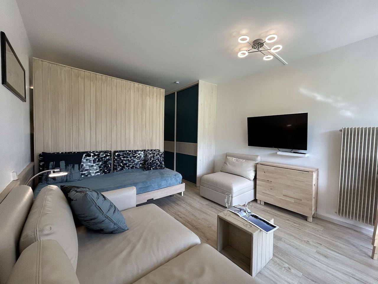 Appartement entier, Studio pratique pour 4, proche remontées, parking in Saint-Étienne-en-Dévoluy, Le Dévoluy