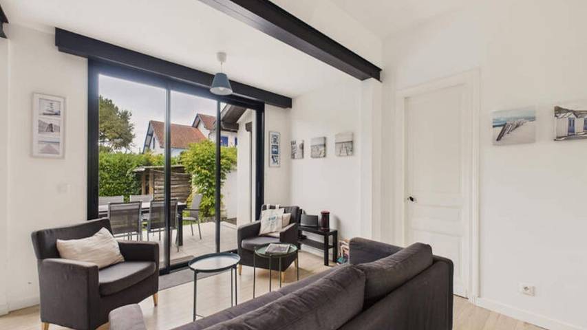 Appartement de vacances pour 10 personnes, avec jardin