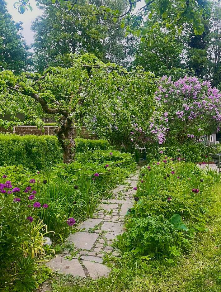 Apartamento entero, Piso con jardín en una casa histórica muy cerca de Sagene in St. Hanshaugen, Oslo