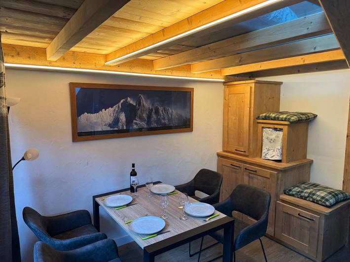 Gîte pour 4 personnes, avec vue et balcon dans Office De Tourisme Des Houches - 2