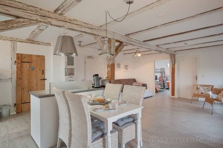 Bauernhof für 5 Personen, mit Balkon und Garten