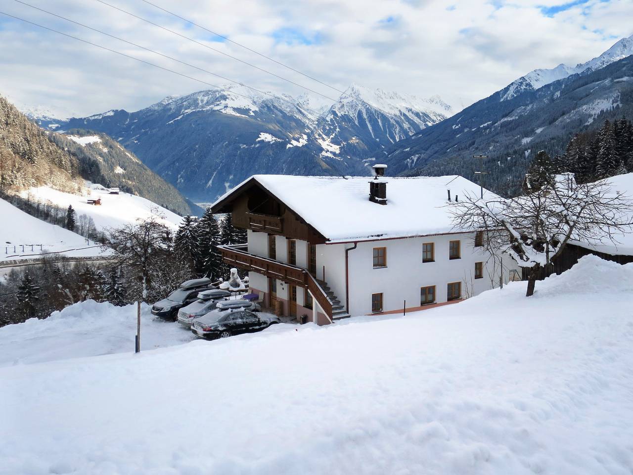 Oberhaus in Finkenberg, Zillertaler Alpen