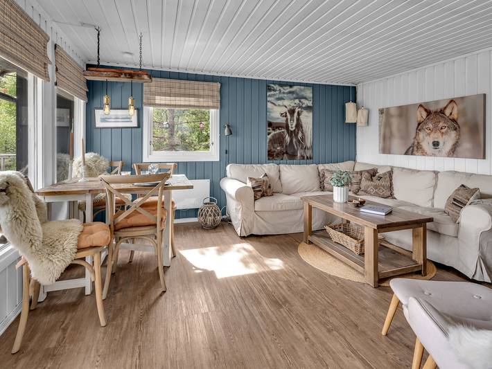 Ferienhaus für 4 Personen, mit Garten und Ausblick sowie Terrasse in Süd-Norwegen - 3