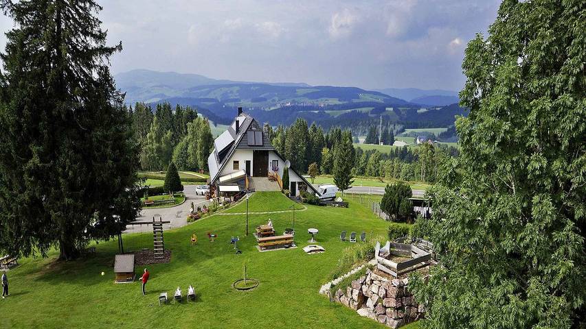 Ferienwohnung für 4 Personen, mit Garten und Sauna, kinderfreundlich in St. Märgen