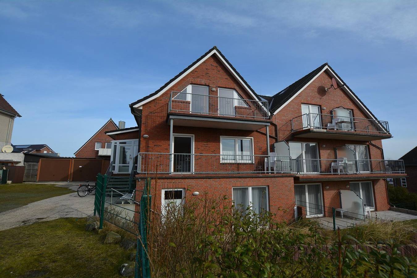 Ganze Wohnung, Erdgeschoss-Ferienwohnung mit Südterrasse für 4 Personen, Nahe Hauptbadestrand in Borkum