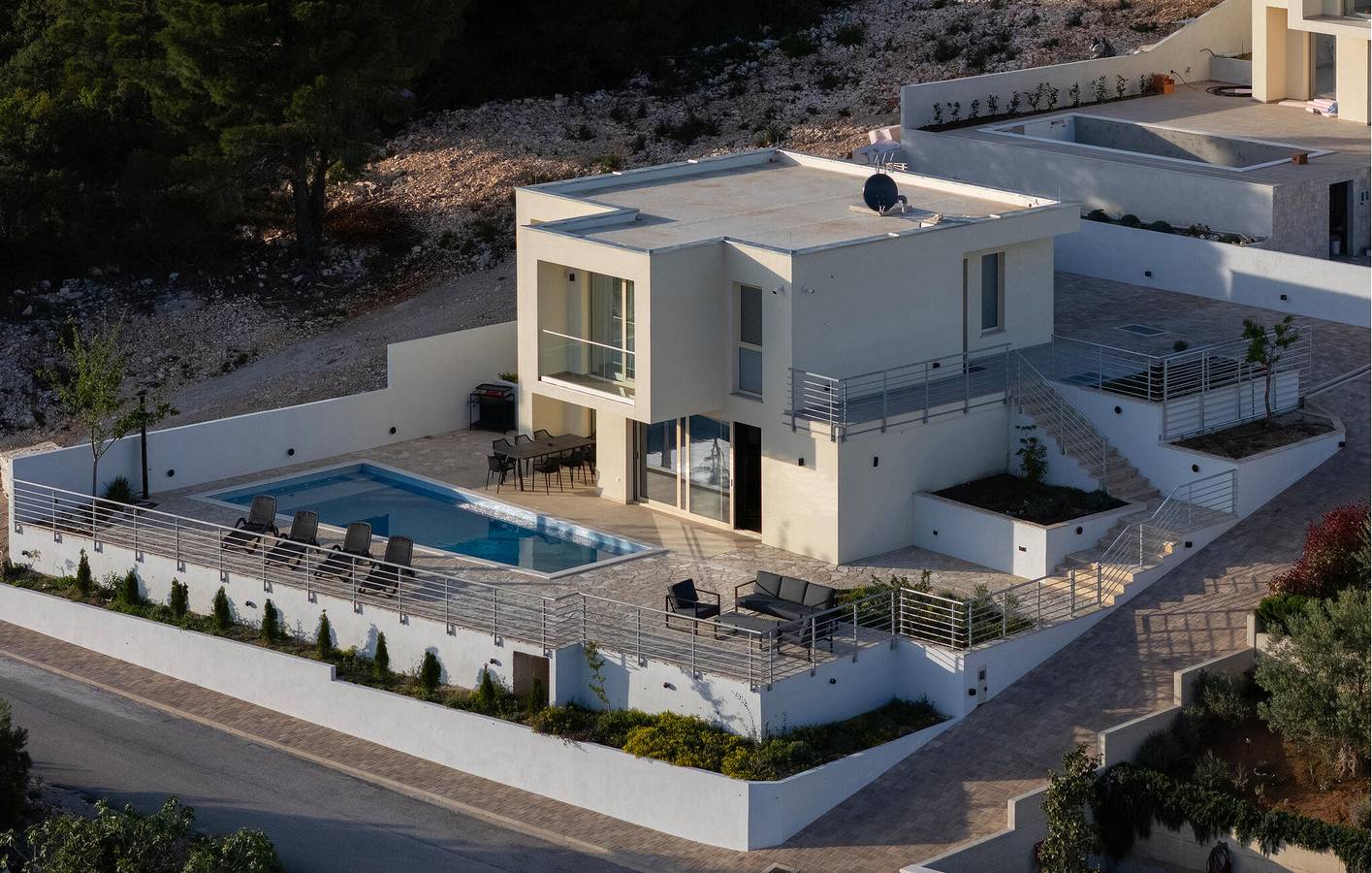 Ferienhaus für 8 Personen mit Pool in Zaboric, Šibenik-Knin