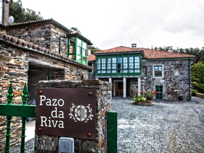 Casa rural para 8 personas, con Balcón y Terraza además de Jardín y Vistas al lago en Valdoviño