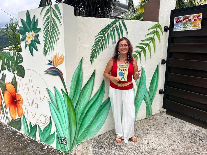 Gîte pour 2 personnes, avec terrasse et jacuzzi ainsi que jardin et piscine à Entre-Deux - 2