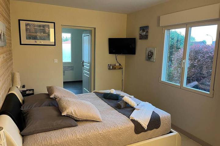 Location de vacances pour 9 personnes, avec Balcon à Barbezieux-Saint-Hilaire - 4