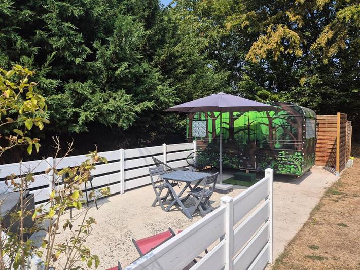 Gîte pour 2 personnes, avec Terrasse et Vue