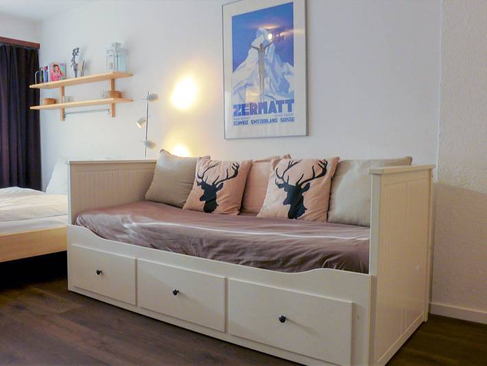 Gîte pour 3 personnes, avec balcon à Zermatt - 4