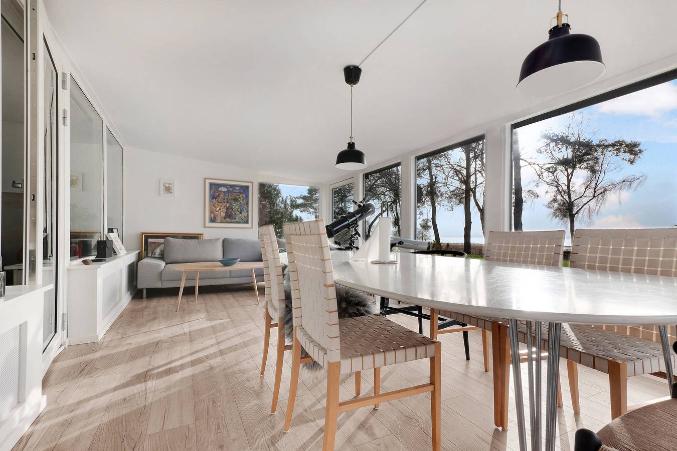 Skønt sommerhus med udsigt over fjorden in Vig, Nordwestseeland