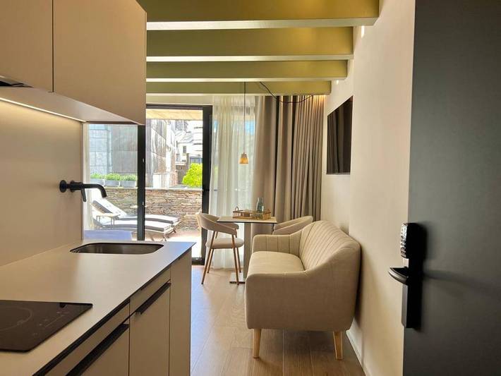 Apartamento para 2 personas, con terraza en Lugo