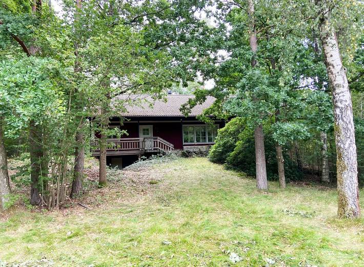 Log cabin for 5 people, with sauna and garden, with pets in Sweden