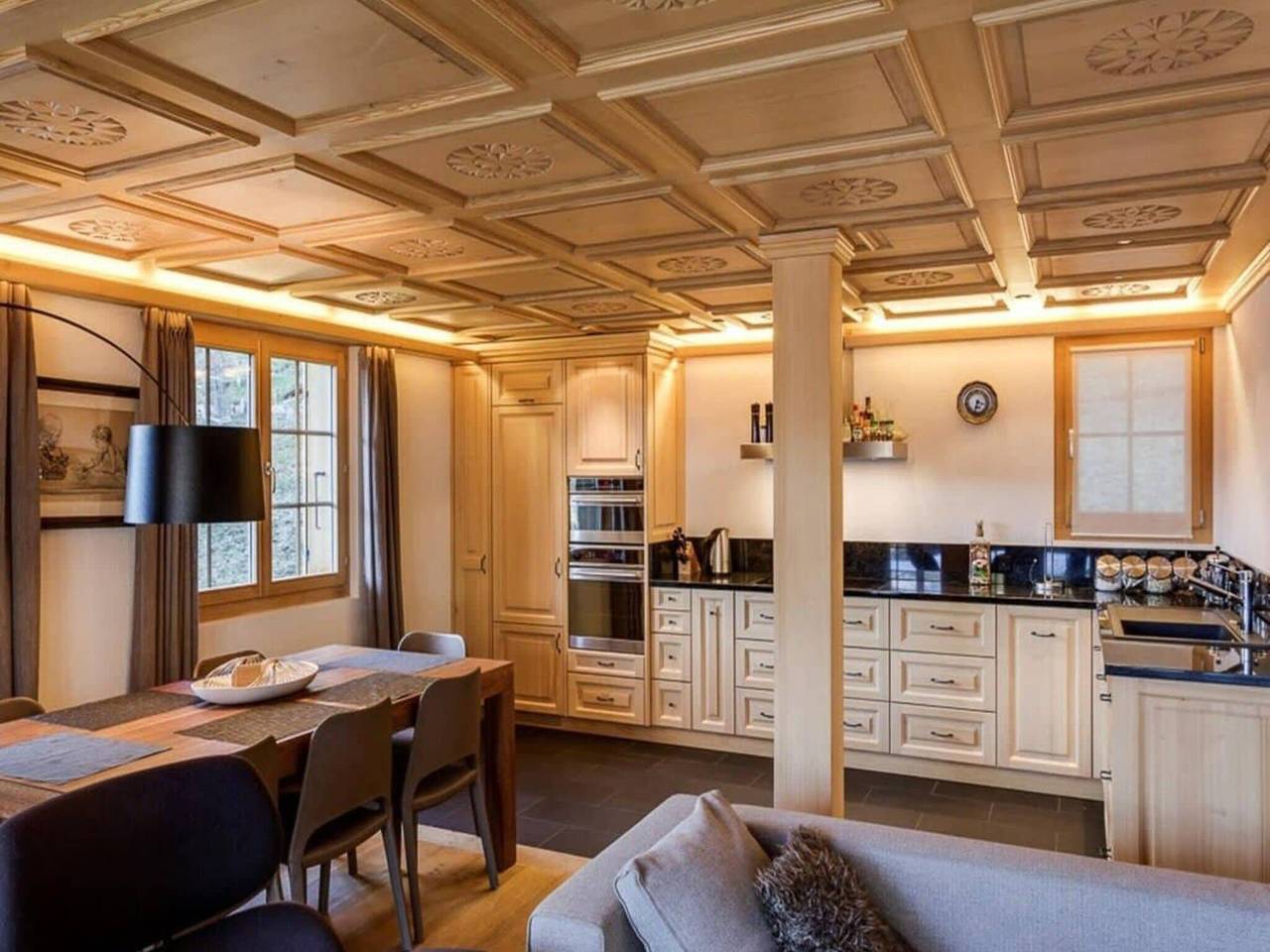 Ganze Wohnung, Üppiges Apartment mit Sauna und Whirlpool in Saanenmöser, Saanen