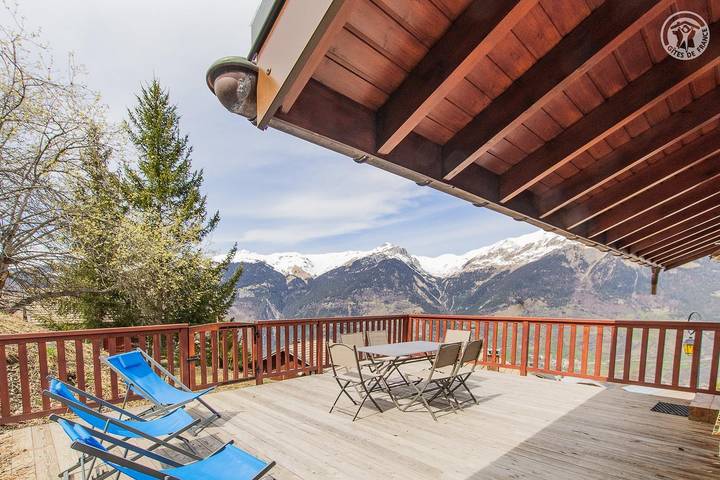 Gîte pour 6 personnes, avec Balcon et Terrasse dans La Plagne