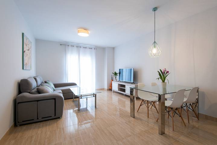 Vakantieappartement voor 4 personen, met balkon in Spanje