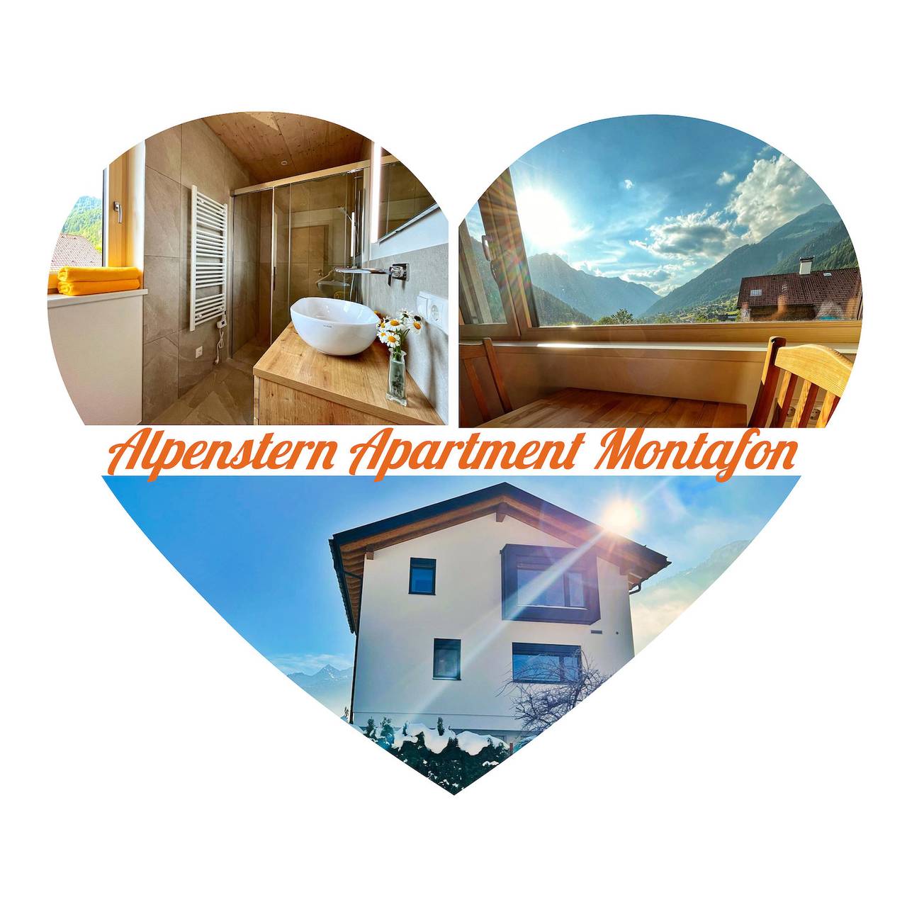 Ganze Ferienwohnung, Appartement/Fewo, Dusche, Wc, Wohn-Schlafraum in Sankt Gallenkirch, Verwall