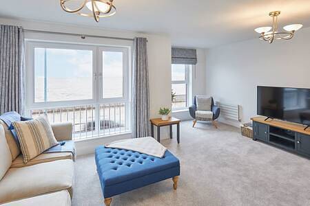 Holiday rental for 8 people, with Ocean view and Garden in Whitley Bay