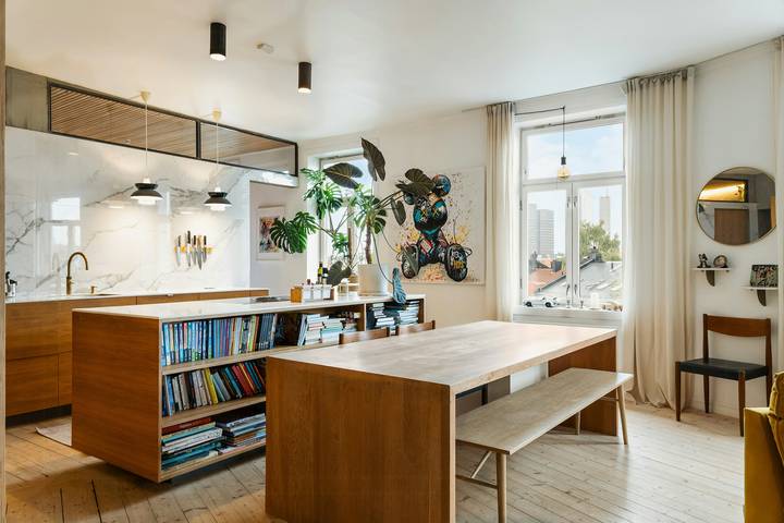 Appartement entier, Appartement lumineux avec vue sur les toits de Tøyen in Gamle Oslo, Oslo métropole