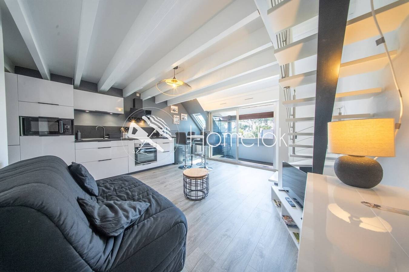 Ganze Wohnung, Ferienwohnung für 4 Personen mit Balkon in Carnac Plage, Carnac