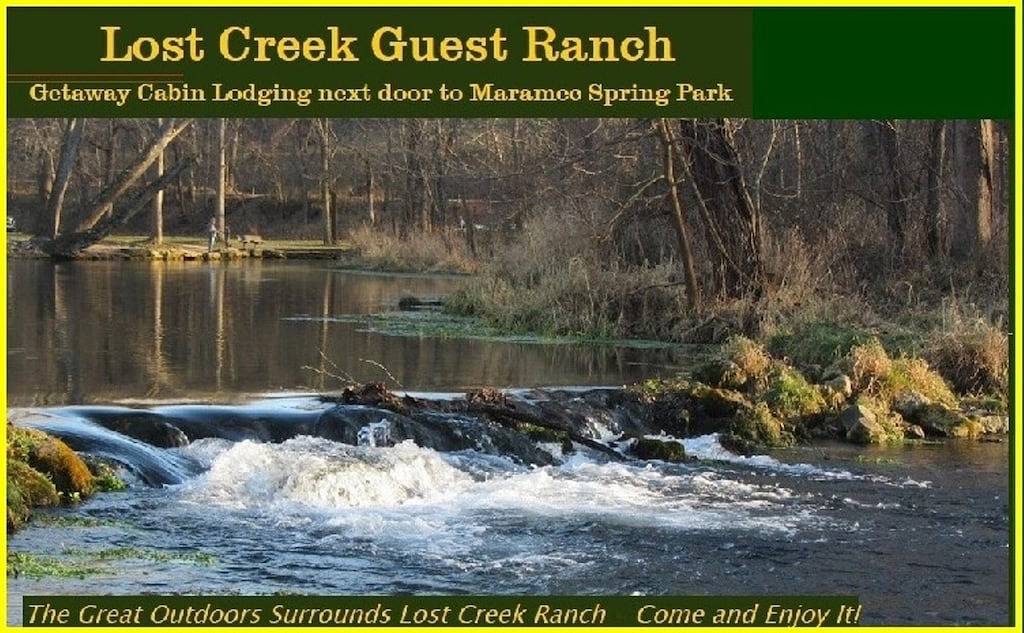 Log Cabin for 8 Guests in Ozark Mountains, Missouri